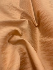 APRICOT BLOCK STRIPE JACQUARD FABRIC : 137cm WIDE : $8.00 P/M : #BMJ04