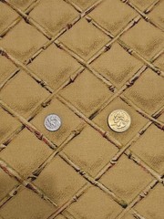 Robert Allen Upholstery Fabric Bamboo Lattice Design Print Over 2 Yard Piece