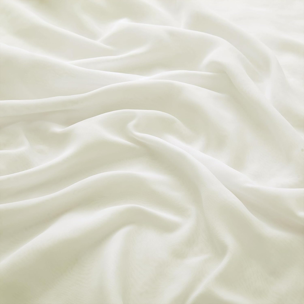 Ivory Chiffon Fabric by the Yard, 5 Yards, 60 Inch | Pure Polyester Chiffon, Pre