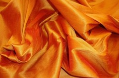 Russet Shantung Dupioni Faux Silk Fabric Per Yard 60 Inches,