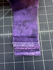 18 PC 2.5″ Jelly Roll Strips Die Cut Beautiful Mix, Purple bundle of joy
