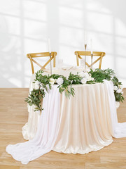 5 Yard White Chiffon Fabric by the Yard, 58 Inch Wide Elegant Sheer Chiffon Fabr