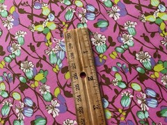 Fabric Cotton CuteFlower Pink By Anna Maria 43” X 39” 470
