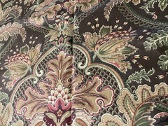 Raymond Waites For Mill Creek Fabrics Loreen Print Brown Ancient King 2 1/2 yd