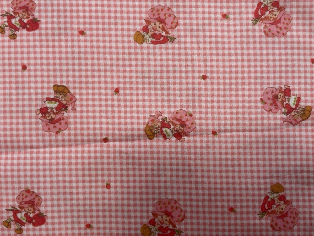 Strawberry Shortcake Fabric – 18″ x 28”