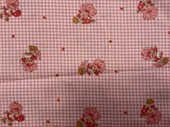 Strawberry Shortcake Fabric – 18″ x 28”
