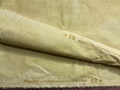 Joann Fabric KEEPSAKE CALICO Golden Yellow Cracked Pattern