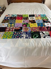Lot of 40 “I SPY” Quilt Squares 5″x5″ 100% Cotton, Rotary Cut, No Two Are Alike