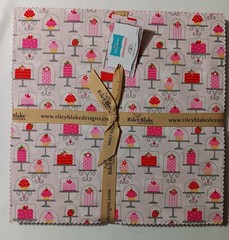 Sweetcakes by Doodlebug for Riley Blake 10″ stacker (layer cake) OOP Rare!