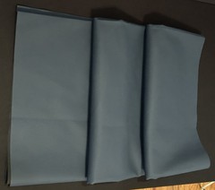 PERFORATED Vinyl FauxLeather Upholstery Fab. DarkBlue/Navy Auto54”Wide NoStains!