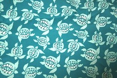 Turtle Ocean Fabric Cotton Sea Life for Face Masks 1/4 yard 9″ x 44″ !