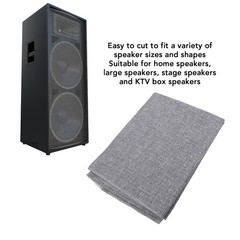 59.06 X 19.69in Speaker Grill Cloth Dust Resistant Scratchproof Protective