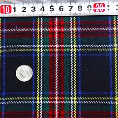 SOFT BRUSHED ACRYLIC COAT JACKET UNIFORM FABRIC DANDY SCOTTISH TARTAN CHECK 60″