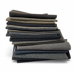 20 Assorted Designer Neutral Upholstery Fabric Swatches | Quilting Crafts