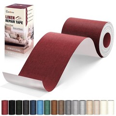 Linen Repair Tape 4×79 inch, Self Adhesive Linen Fabric Patches-16 colors