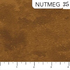 Toscana Mottled Tonal Cotton Quilt fabric Northcott 9020-35 Nutmeg Brown