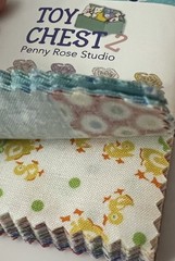 Toy Chest 2 by Penny Rose Studio 42 Charm Pack 5 Inch Squares,New