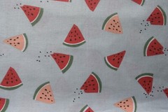 Jo Ann Fabrics Watermelon slices fruit melons By the 1/4 yard cotton fabric