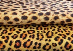 ROBERT KAUFMAN-ANIMAL KINGDOM DIGITAL PRINT – CHEETAH OR LEOPARD- BY THE YARD