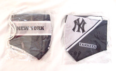 New York Yankees (Lot of 2) Face Mask Reusable Washable Cloth NEW