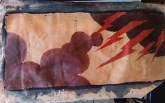 Batik wall art