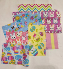 Fabric Scrap Bundle Cotton Quilting & Novelty Prints for Small Projects & Crafts