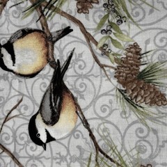 1 Yd Susan Winget Fabric Material Woodland Birds CP69865 – 44” Wide