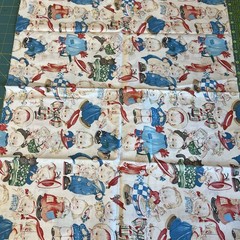 Mabel Lucie Attwell Baby Girl Boy Child Tossed 1.5 Yard Bundle