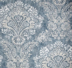 6 Yds Magnolia Home Stan Cathell Hamilton Denim Drapery Upholstery