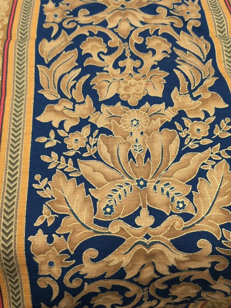 56 Wide USA Anju Woodridge w DuPont Stain Resist Fabric Griecian Grape 2.75 Yds