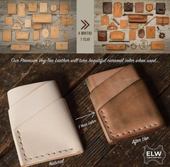 Veg Tan Tooling Leather 7/8 oz (2.8-3.2mm) 2 Piece Special Price