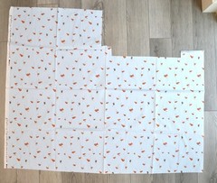 Heather Ross Lightning bugs – Goldfish in Water – Cotton Fabric – OOP