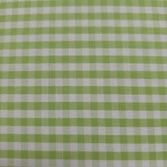 Lime Green Small Gingham Check 58″ By The Yard Pillow Cushion Fabric