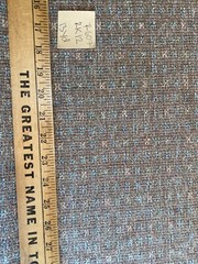 Beige Red /Blue Dot Reversible Upholstery Fabric (by the yard) (R607-RK12)