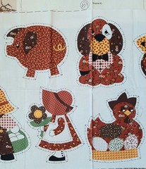 VIP Cranston Rooster Cut and Sew Fabric Panel Pillow Lot of 2 + Barnyard Critter