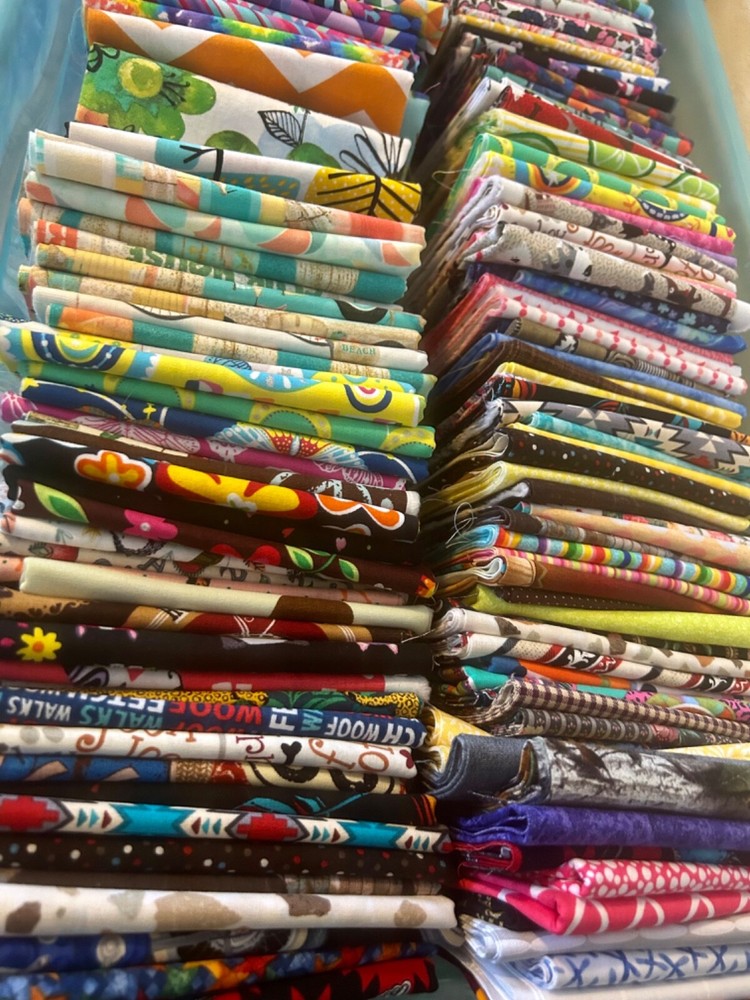 FREE Fabric! Buy 8 get 2 Free Fat Eighths Quilting/Craft Fabric