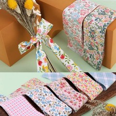 40 Unique Floral Fabric Squares – Soft Cotton Strips for Arts and Crafts Lovers