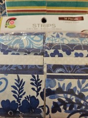 Creative Cuts Cotton Fabric Strips 2.5″ x 42″ 28 Pieces 2 packs & 2 Yrds Fabric