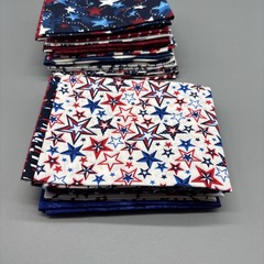 American Flag Patriotic Quilting Fabric Fourth Of July July