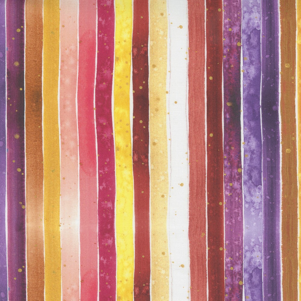 Fresh as a Daisy Stripe Dahlia by Create Joy Project for Moda 1/2 Yard