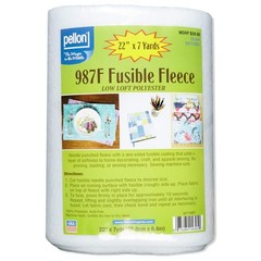 Fusible Fleece Fabric 22″ x 7 Yards – Iron-On Crafting Material for Sewing Proje