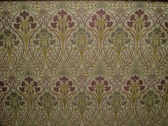 Art Nouveau Jacquard Fabric 1.9 Metres Tiffany Mulberry Curtain Upholstery