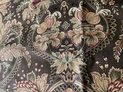 Raymond Waites For Mill Creek Fabrics Loreen Print Brown Ancient King 2 1/2 yd
