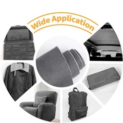 Self Adhesive Suede Fabric Upholstery Cloth Car Interior Door Panel Furniture