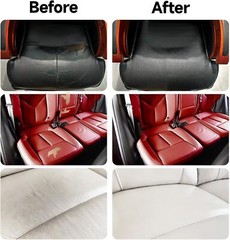 Vinyl Faux Leather Upholstery Gray 51×54” Marine Auto Boat Fabric DIY Repair