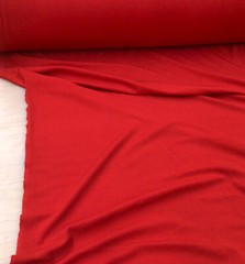 Liverpool Textured Fabric 4 way Stretch Scuba Red 1N40