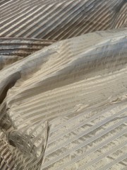 VTG Beacon Hill Silk Velvet & Velvet Stripe Combo REM. 97″x44″ $230-$248 retail