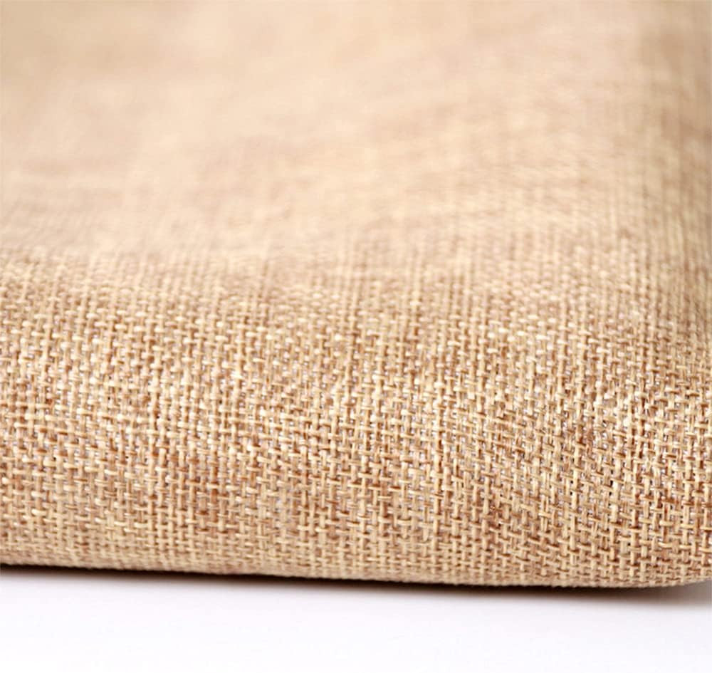 Speaker Grill Cloth Linen Mesh Fabric Dustproof 50x146cm Brown Replacement