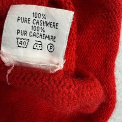 100% Cashmere Crafters Cutters Upcycle Flawed Bundle Fabric DIY Lot of 3