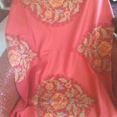 Fabric Upholstery Throw Pillow Material 58″ by 35″ Machine Embroidery Designs.